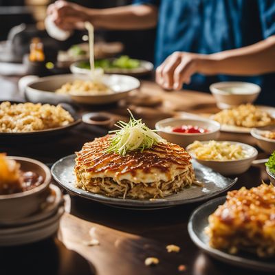 Hiroshima-Style Okonomiyaki