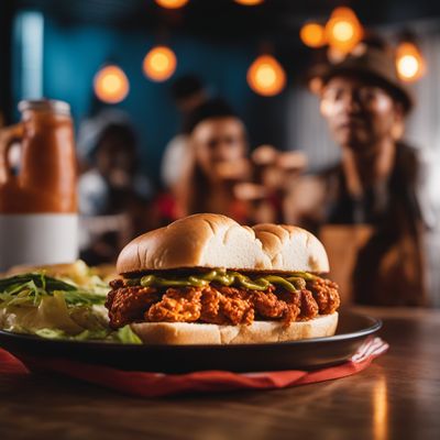 Hot Chicken Sandwich