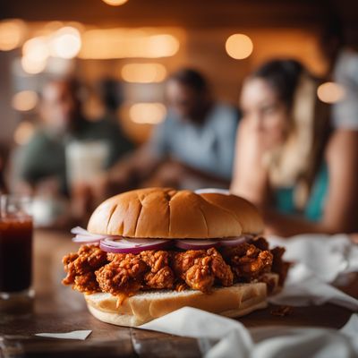 Hot Chicken Sandwich