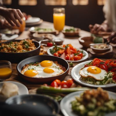 Huevos a la flamenca