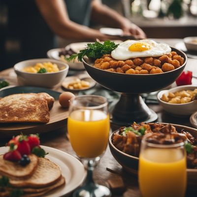 Israeli Breakfast