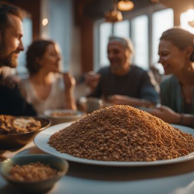 Kasza gryczana ze skwarkami