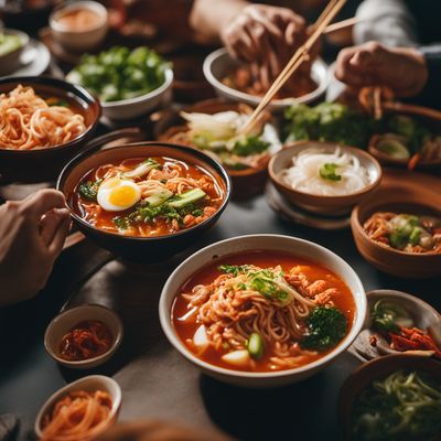 Kimchi-guksu