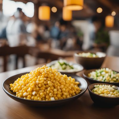 Korean Corn Cheese