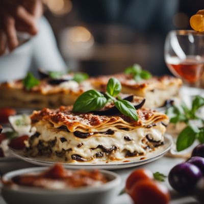 Lasagne con melanzane e ricotta