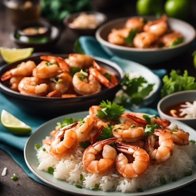 Macanese Garlic Prawns