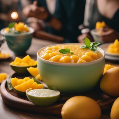 Mango pomelo sago