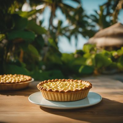 Marshall Islands Macadamia Nut Pie