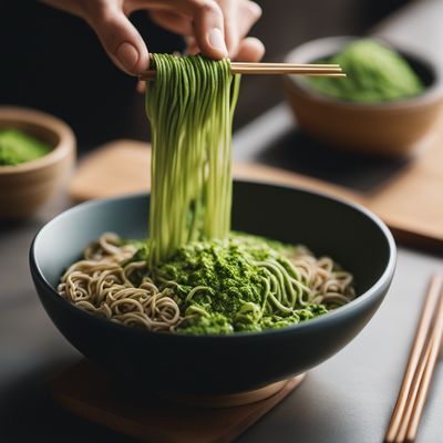 Matcha soba