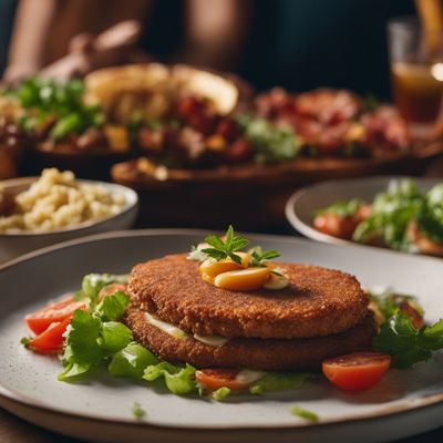 Milanesa a caballo