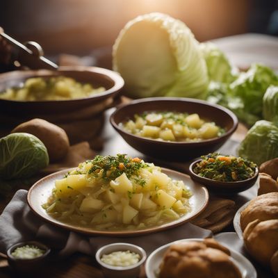 Minestra di patate e verza