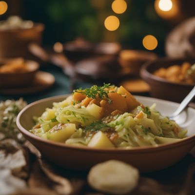 Minestra di patate e verza