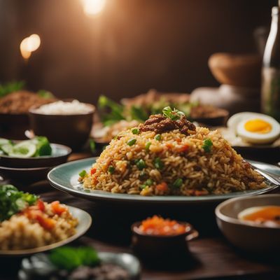 Nasi goreng kambing