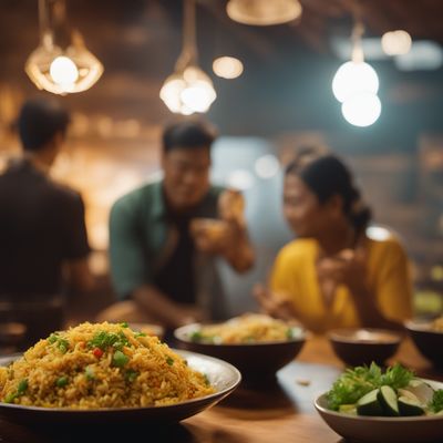 Nasi goreng kunyit