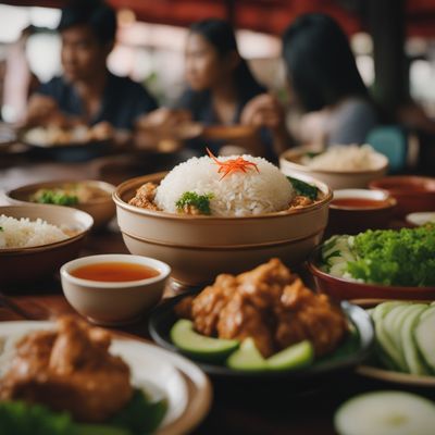 Nasi tim ayam