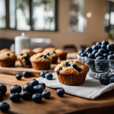 New Jersey Blueberry Muffins