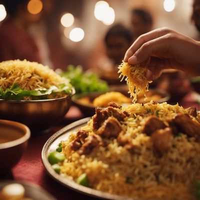 Omani Chicken Biryani