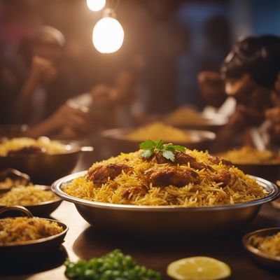 Omani Chicken Biryani