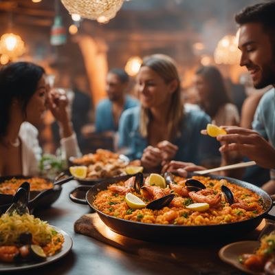 Paella de mariscos