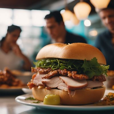 Pan con lechón