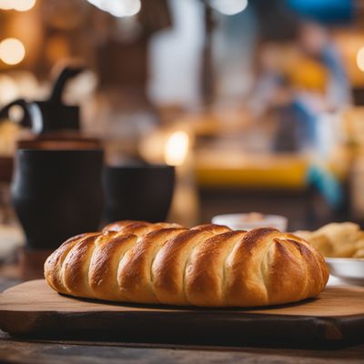 Pan trenza Colombiano