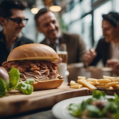 Panino con la porchetta