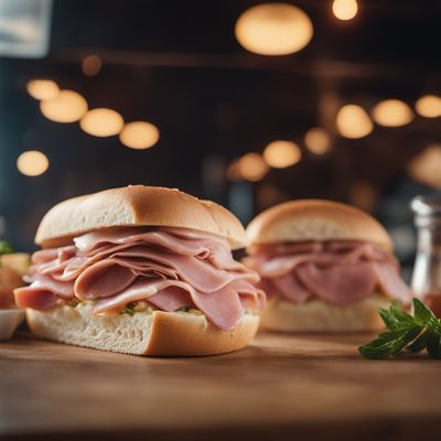 Panino con mortadella