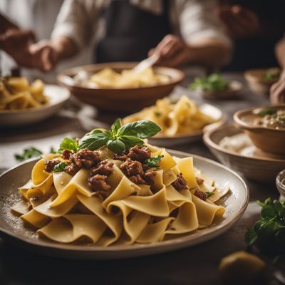 Pappardelle al cinghiale