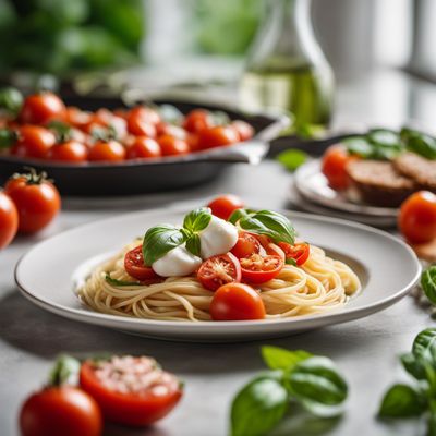 Pasta alla caprese