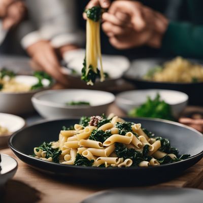 Pasta con salsiccia e cavolo nero