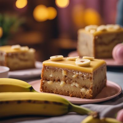 Pastel de banano