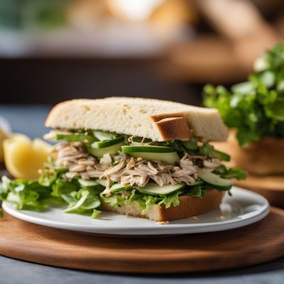 Pheasant Salad Sandwich