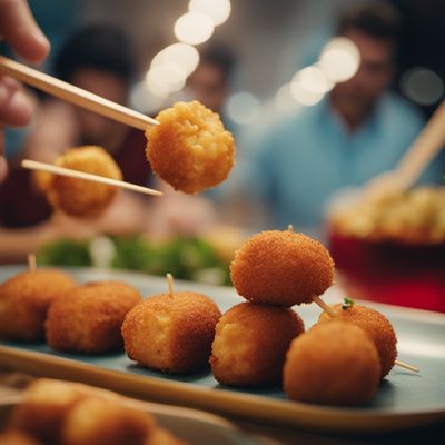 Pincho de croquetas