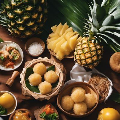 Pineapple and Fish Balls