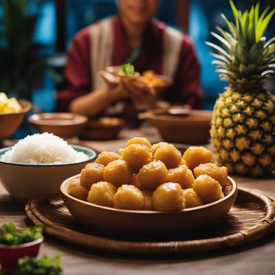 Pineapple and Fish Balls