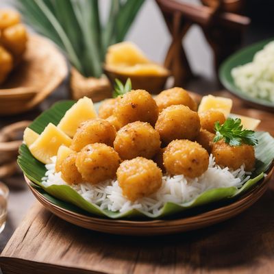 Pineapple and Fish Balls