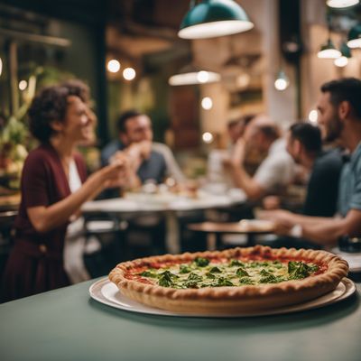 Pizza di scarola alla Napoletana