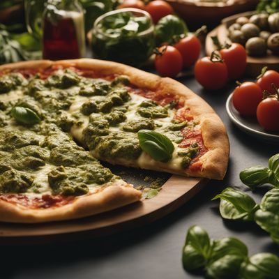 Pizza pesto Genovese