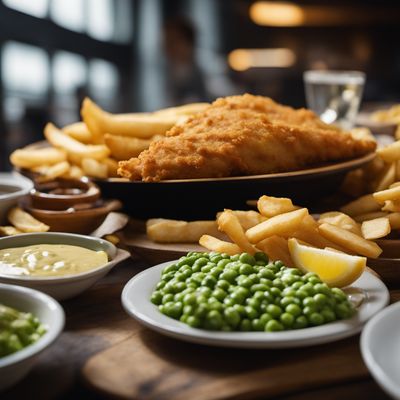 Plaice Fish and Chips