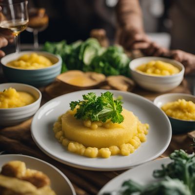 Polenta con cavoli