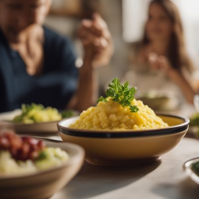 Polenta con cavoli