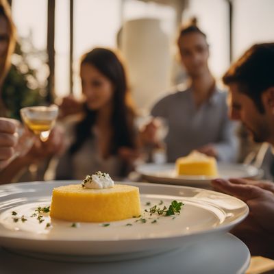 Polenta con la ricotta