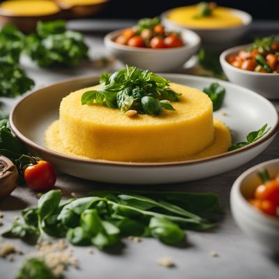 Polenta di grano e verdura