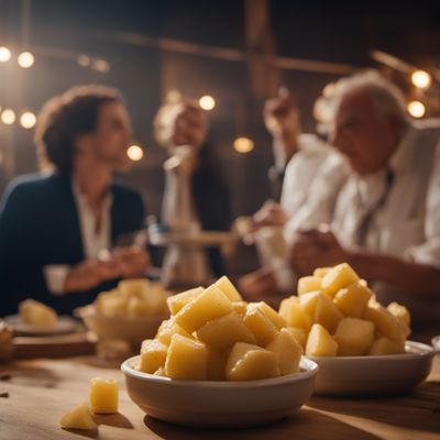 Pommes de terre soufflées