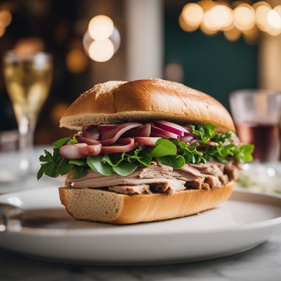 Porchetta Sandwich