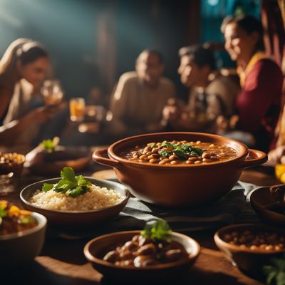 Porotos con rienda