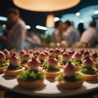 Potted Tongue Canapés