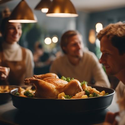 Poulet à la bretonne