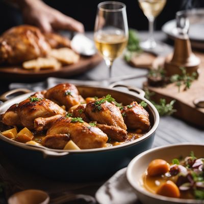 Poulet à la Cancoillotte