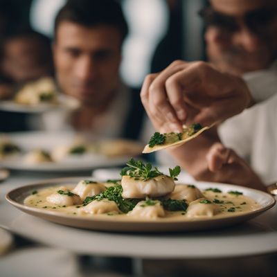 Ravioli al branzino